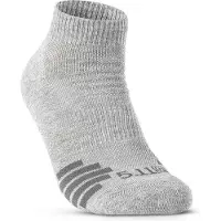 5.11 Tactical PT-R Plus Ankle Sock (3-Pack) (Color: Heather Gray, Size: Large (44.5+))