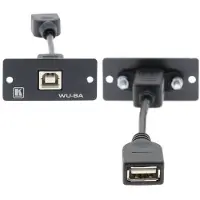 Kramer WU-BA(W) WALL PLATE INSERT - USB WALL PLATE INSERT (B/A) (85-0119699)