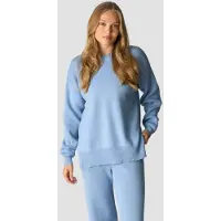 ICANIWILL Soft Knit Oversized Crewneck Light Blue