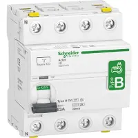 Schneider Electric ELECTRIC IID VIKAVIRTAKYTKIN B-TYYPPI EV 4P 63A 30MA (A9Z51463)