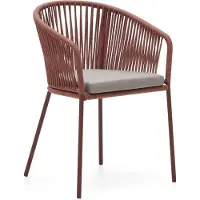 Kave Home Yanet-tuoli terrakotta