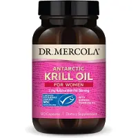 Dr. Mercola - Etelämantereen Krilliöljy Naisille (90 kapselia)