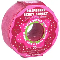 Bomb Cosmetics Raspberry Beret Sorbet Body Buffer -vartalosieni