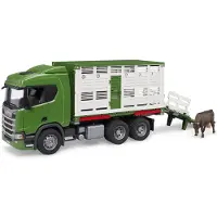 BRUDER Lelu karjankuljetusauto Scania Super 560R (1:16),