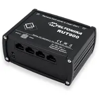 Teltonika RUT900 wireless router Fast Ethernet Single-band (2.4 GHz) 3G Black (RUT900SG14E0)