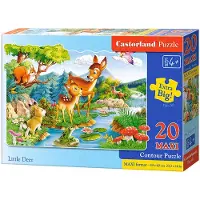 Castorland Little Deers 20 Maxi pcs Contour puzzle 20 pc(s) Cartoons (C-02177)