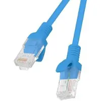 Lanberg patch cable - 20 m - blue RAL 5012