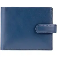 Visconti bags Miesten nahkalompakko PM-100, sininen