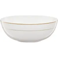 Ambition Skål AURA GOLD, porslin, 20 cm