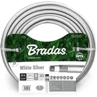Bradas Puutarhaletku Nts White Silver 3/4" - 20m
