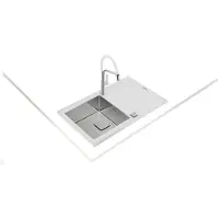 Teka Lasiallas Diamond Lux 1B 1D 86 valkoinen