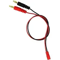 Hobby Hall 1 kpl. 4,0 mm:n uros banaaniliitin, jossa on JST 20AWG pehmeä silikonilatauskaapelin johto 30 cm 11,8 tuuman lipo-osat RC