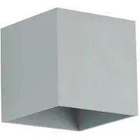 LAMPEX Seinävalaisin Quado A Grey
