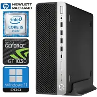 HP Tietokone 600 G5 SFF i5-9500 8GB 1TB SSD M.2 NVME+2TB GT1030 2GB WIN11Pro