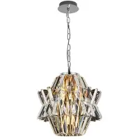 Milagro Crown kattokruunu 4xE14 34cm kromi
