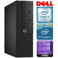 Dell Tietokone 3050 SFF i3-7100 32GB 256SSD M.2 NVME WIN10Pro