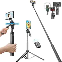 Hobby Hall Selfie-tikku XXL bluetooth selfie-tikku jalustalla, 2 metriä C05