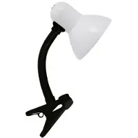 Hobby Hall TOLA e27 valkoinen clip pöytävalaisin STRÜHM 305x135x125mm TOLA e27 valkoinen clip pöytävalaisin STRÜHM 305x135x125mm