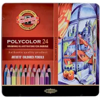 Kohinoor KOH Polycolor 24 värikynälajitelma