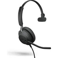 Jabra Evolve2 40 SE UC -monokuuloke, musta