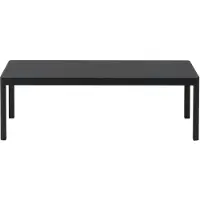Muuto Workshop sohvapöytä 43 x 120 cm - Black Linoleum