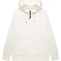 C.P. Company Raised Fleece Goggle Zipped Hoodie - Cream - M