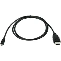 Qnect High Speed HDMI-D - HDMI-A kaapeli 2 m