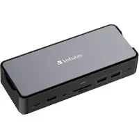 Verbatim – USB-C Pro Docking Station 15 Port with SSD slot CDS-15S (32173)