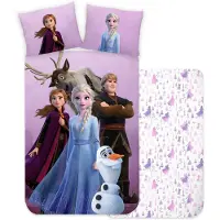 Carbotex Lasten vuodevaatteet setti 100x140 Disney Frozen