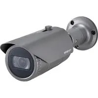 Hanwha QNO-7082R, IP-turvakamera, Ulkona, Langallinen, Katto/seinä, Harmaa, Luoti (muoto)