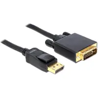 DeLOCK DisplayPort - DVI-D cable 3m black (82592)