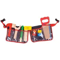 Bigjigs Red Tool Belt