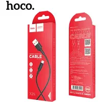 Hoco Kaapeli USB X25 Type-C 1.0 m musta