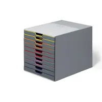 Durable VARICOLOR 10, Muovi, Monivärinen, C4, Kirjekuori, Kirjain, Note, Paperi, Picture, 292 x 356 x 280 mm, 1 kpl (761027)