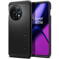 Spigen Tough Armor -kotelo, joka on yhteensopiva OnePlus 11 5G:n kanssa - musta