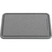 Zassenhaus Carving Board Plastic Dark Grey 36x23x1,5cm