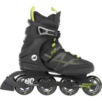 K2 Rullaluistimet - F.I.T. 80 Pro - Musta/Vihreä - Rullaluistime - - 39,5 - Rullaluistimet