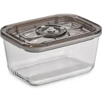 Caso VacuBoxx Eco-Duo S 2 lasista tyhjiöastiaa muovikannella, 0,5 L, 2 kpl.