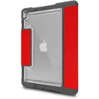 STM Dux Plus Duo – kotelo iPad 10.2" 8 (2020) / 7 (2019) (punainen)