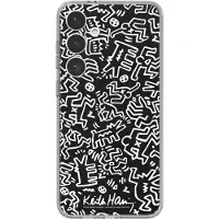 Samsung Keith Haring Flipsuit Card for Galaxy S24+ Black