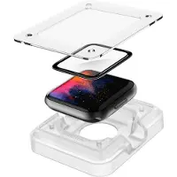 Spigen ProFlex EZ Fit, Näytönsuoja, Älykello, Läpinäkyvä, Apple, Watch Series 5 44mm (2019) Watch Series 4 44mm (2018), Karkaistu lasi