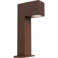 QAZQA Teollinen ulkopostilaite ruosteenvärinen 30 cm IP44 - Baleno