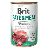 Brit Paté & Meat with Game, Koiran märkäruoka, Adult, 400 g