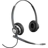 HP Poly EncorePro HW720 headset, musta