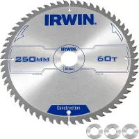 Irwin Katkaisuterä puulle ; 250x3x30,0 mm; Z60