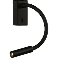 ACB Cio LED seinävalaisin 3W 3000K 34cm musta