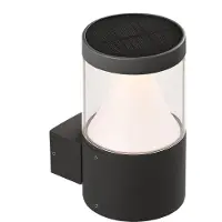 ACB Brisk LED aurinkokennovalaisin 3W 3000K 22cm IP65 antrasiitti
