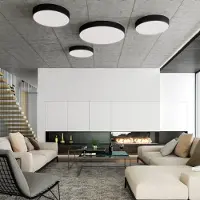ACB Isia valaisin LED 30W musta ⌀400mm 3000K