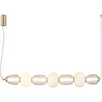 Milagro Caro LED riippuvalaisin 42W 3000K 110cm kulta