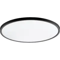 ACB Koe kattovalaisin musta LED 45W 3000K 5500lm CRI90 IP43 ⌀600mm